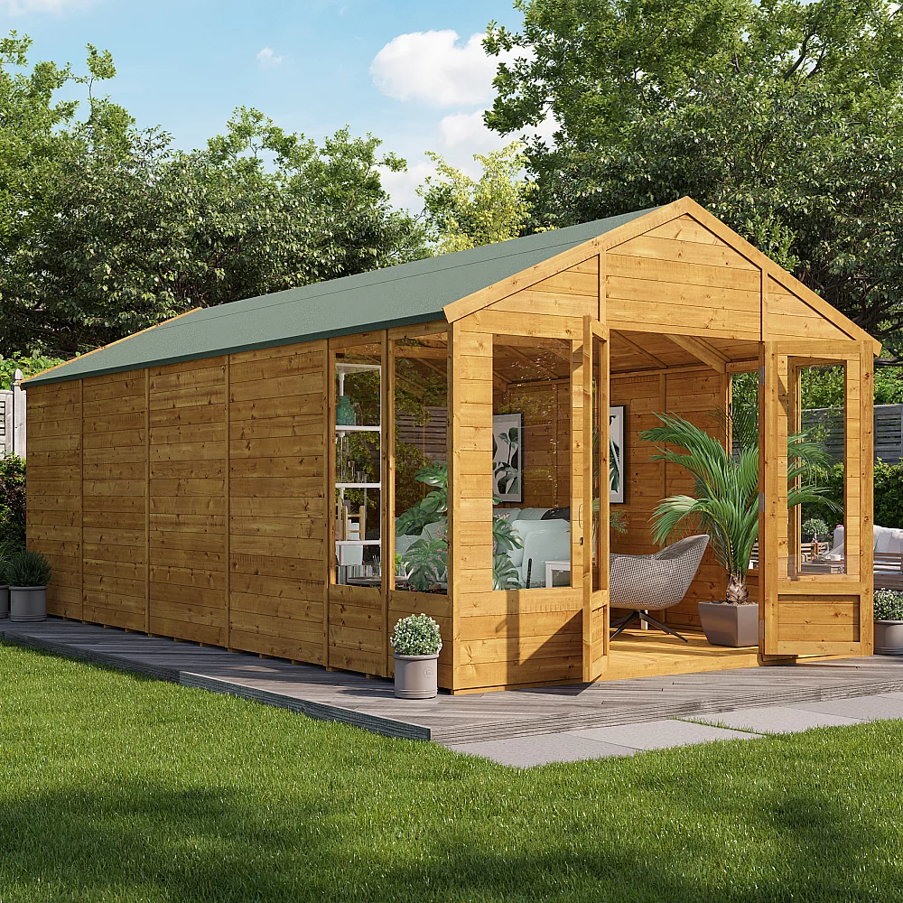 BillyOh Holly Tongue and Groove Apex Summerhouse 20x10 TandG Apex Summerhouse