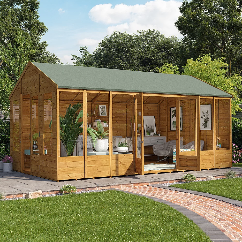 16x10 Tessa TandG Reverse Apex Summerhouse BillyOh