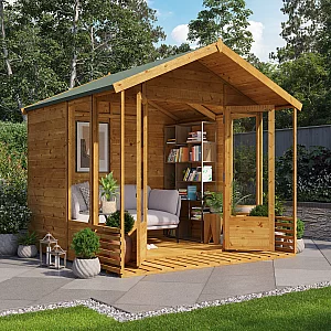 Ivy Tongue and Groove Apex Summerhouse 8x8 TandG Apex Summerhouse BillyOh