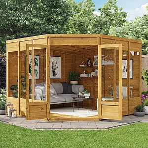 BillyOh Picton Corner Summerhouse 9x9 TandG