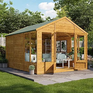 BillyOh Holly Tongue and Groove Apex Summerhouse 12x10 TandG Apex Summerhouse