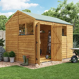 BillyOh Switch Overlap Apex Shed 10x8 Windowed