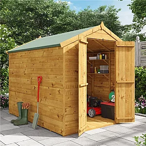 8x6 Garden Shed Windowless