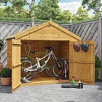 4x6 TandG Apex Bike Shed Mini Master BillyOh