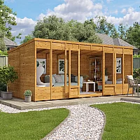 16x8 Bella TandG Pent Summerhouse BillyOh