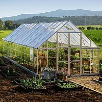 10 ft x 28 ft Palram Canopia Balance Silver Large Greenhouse 3.04m x 8.44m