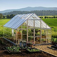 10 ft x 16 ft Palram Canopia Balance Silver Greenhouse 3.04m x 4.84m
