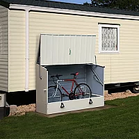 6x3 Trimetals Cream Protect.a.Cycle Secure Garden Storage