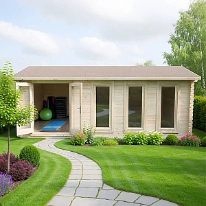 Forest Blakedown 6m x 4m Log Cabin 45mm